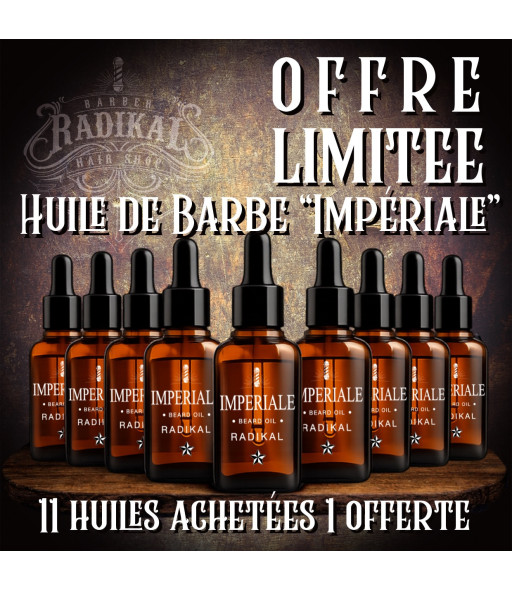 Offre Limitée Huile à Barbe Impériale 30ml